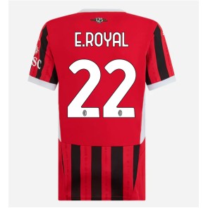 Billiga AC Milan Emerson Royal #22 Hemmatröja Dam 2024-25 Kortärmad